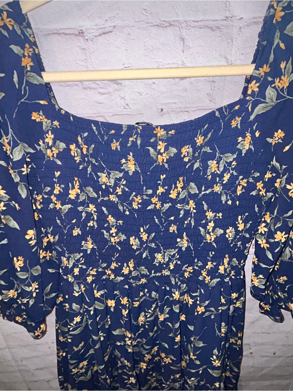 Baltic Born Marta Smocked Midi Dress size L - Picture 8 of 11